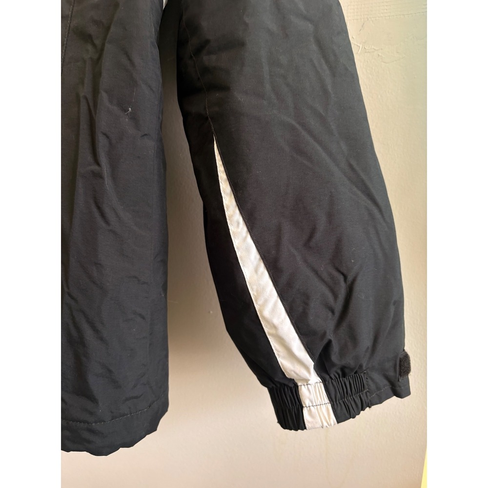 Columbia Sportswear Womens Black Sherpa Lined Winter Jacket White Accents Large - Picture 7 of 7